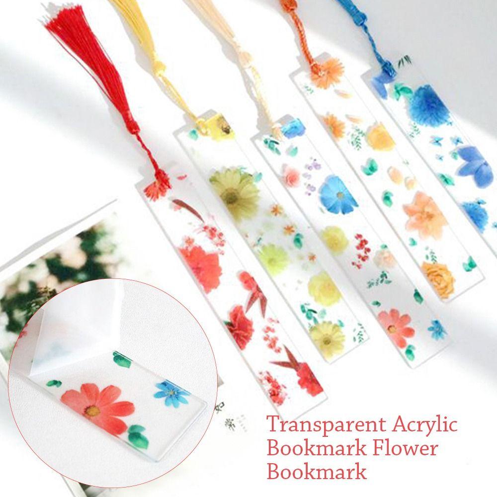 

Закладки-линейки с кисточками, красивые цветы, школьные/офисные принадлежности, креативные канцелярские принадлежности