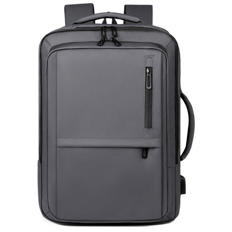 Business Travel Backpack With Usb Charging For Men Oxford Fabric Large Capacity