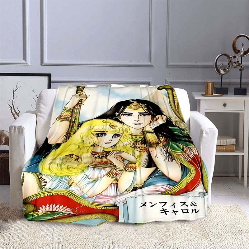 Daughter of the Nile Flannel Blanket, Perfect for Autumn Warmth, Suitable for Children and Adults, Home Décor, Shaw