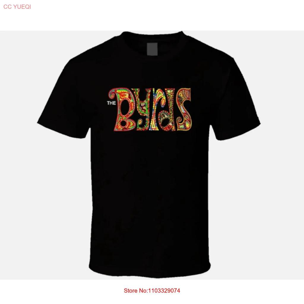 The Byrds T Shirt vintage Washed designer clothes Top For Everyday Wear Breathable Soft graphic Unisex Comfortable Versatile