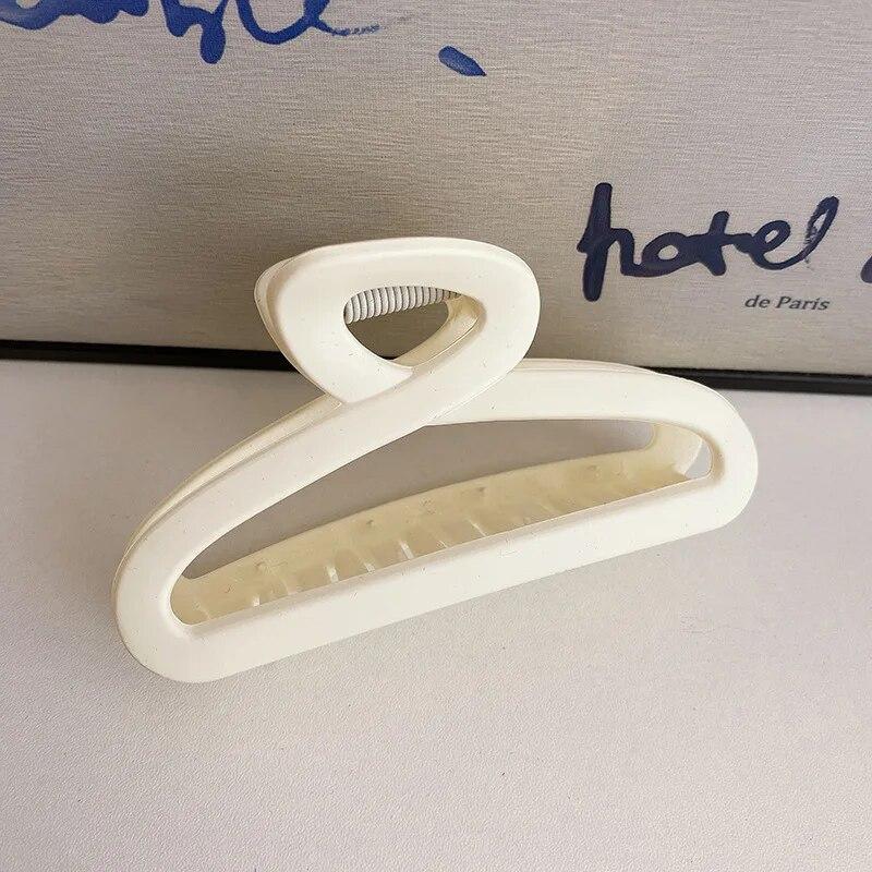 Pinces à cheveux vintage à motif géométrique creux, style crabe et requin, accessoires pour cheveux de fête pour femmes