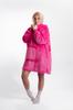 Blanket sweatshirt thick blanket hoodie 2in1 pink oversize birthday gift