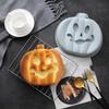 Pumpkin Brain Dessert Mold DIY Halloween Baking Silicone Mold Heart Shape Cake Mold  Chocolate