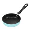 Mini Non-stick Pink Frying Pan for Kids' Real Cooking Play