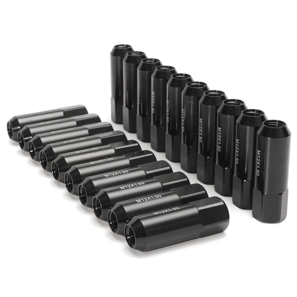 JDMSPEED New Purple 20PCS M12X1.5 Cap Spiked Extended Tuner 60mm Aluminum Wheels Rims Lug Nuts JDMSPEED New Purple 20PCS M12X1.5 Cap Spiked Extended Tuner 60mm Aluminum Wheels Rims Lug Nuts