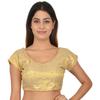 Readymade Desigenr Stitched Blosue Women's Silk Blend Crop Top Choli Dress