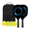 Pickleball Paddles Portable Racquets for Indoor Outdoor Beginners Style A