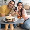 Tea Light Candle Holder Candle Table Holder Dog Design Burner Tray Modern for Fireplace Halloween Thanksgiving Christmas