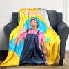 Customiz Name Personality Ms. Rachel Blanket Soft &Warm Sofa Office Bed Travel Lunch Break Blanket, Gift Suitable All Seasons