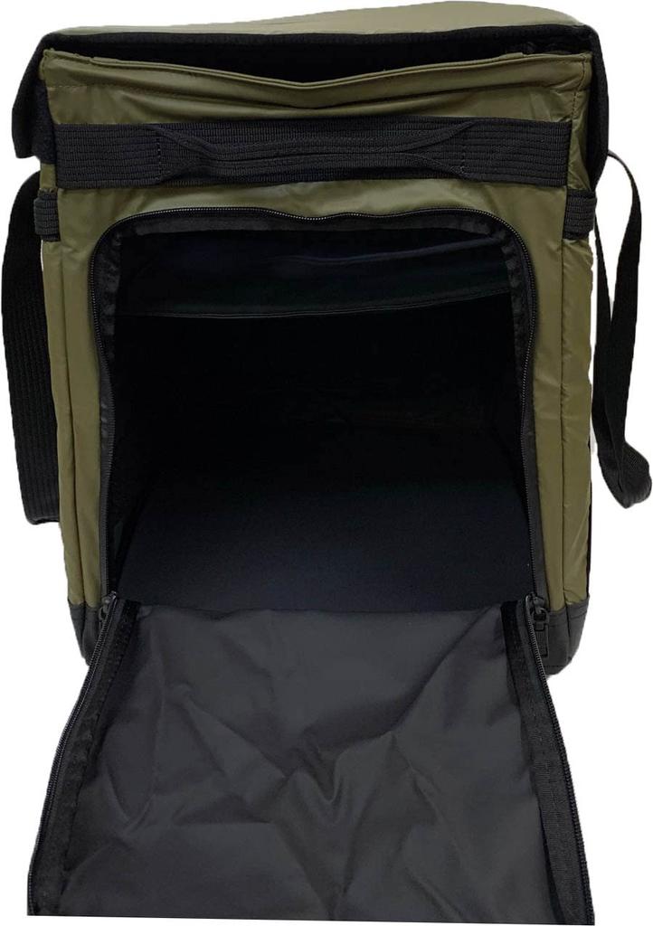 AS2OV Nylon Polycarbonate Folding Container Tote Khaki Bag,