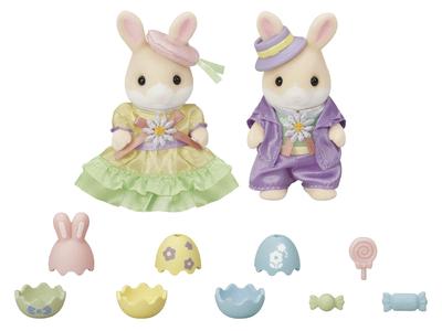 Sylvanian Families Seasonal Rabbit Easter Pair Se209 ST Mark Certification For Ages 3 and Up Toy Dollhouse Sylvanian Families EPOCH [Margaret Set]
