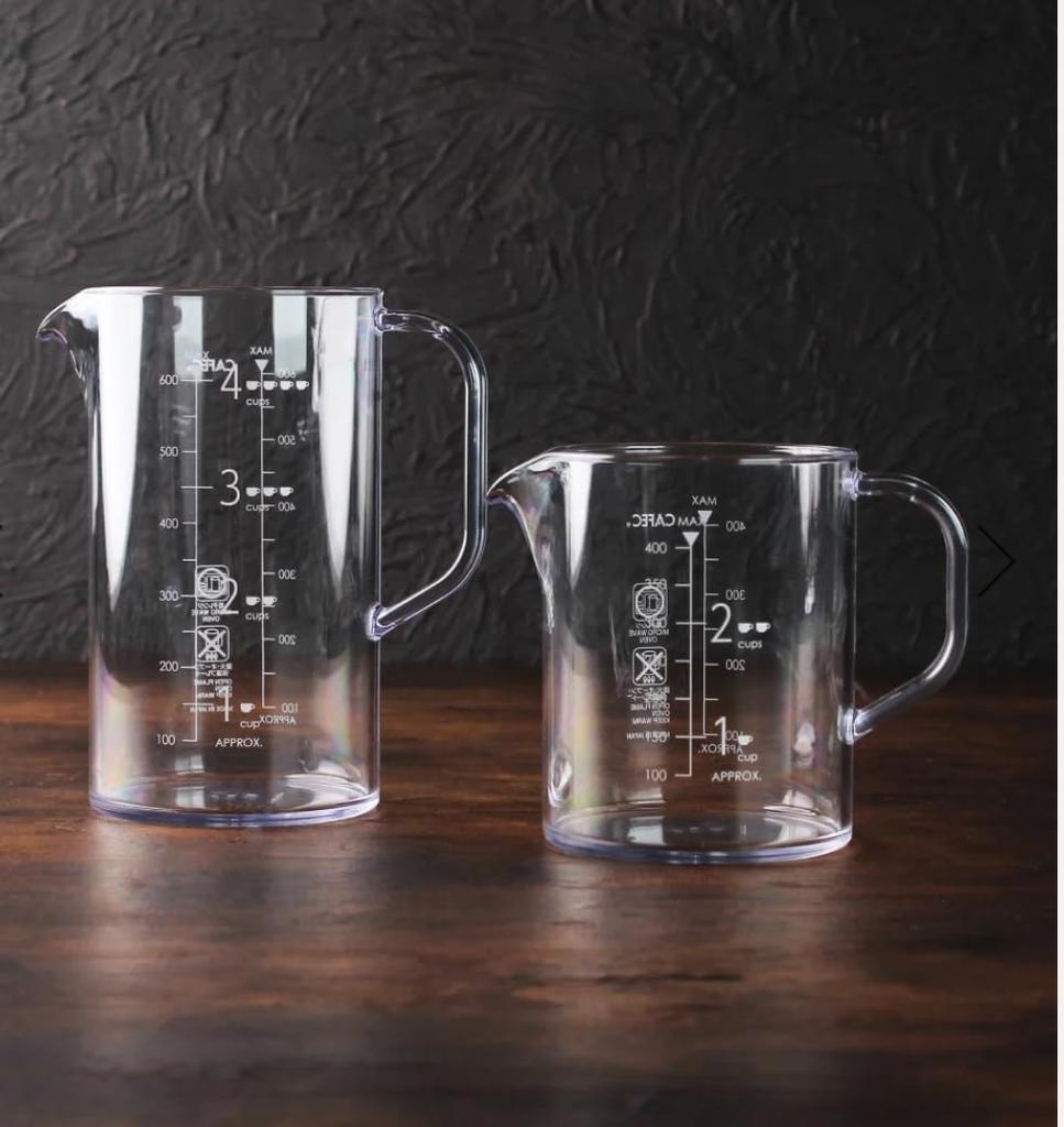 Sanyo Sangyo CAFEC Tritan Resin Beaker Server (TBS-400, 400ml, for 1-2 cups)