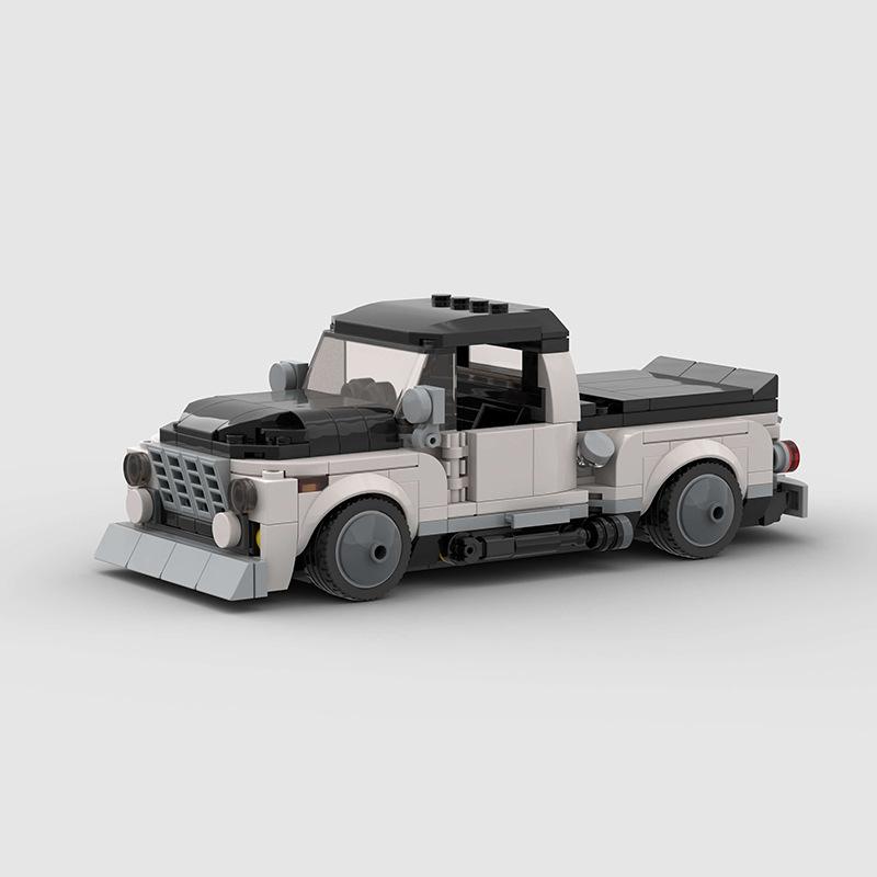 Creative MOC Car City Racing Vehicle Retro Speed Car Rally Building Blocks Bricks Ornament Toys For Kids Adults Birthday Gifts