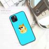 Roztomilý pouzdro na telefon Dogecoin Doge pro iPhone 11 12 Mini 13 14 Pro XS Max X 8 7 6s Plus 5 SE XR skořepina