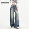 Beautiful Wardrobe Women's High-Waist Wide-Leg Jeans
