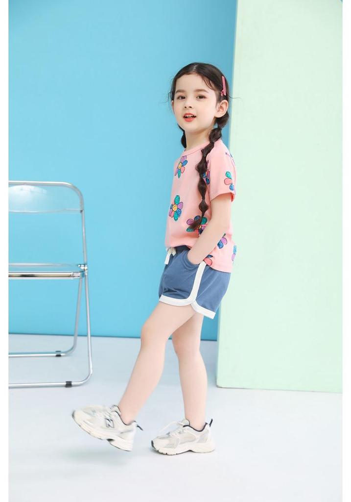 27home Kids' Summer Shorts: New Style Five-Point Pants for Girls