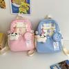 Cute little fresh girl backpack Korean version light schoolbag small backpack for elementary school girls and junior high school students