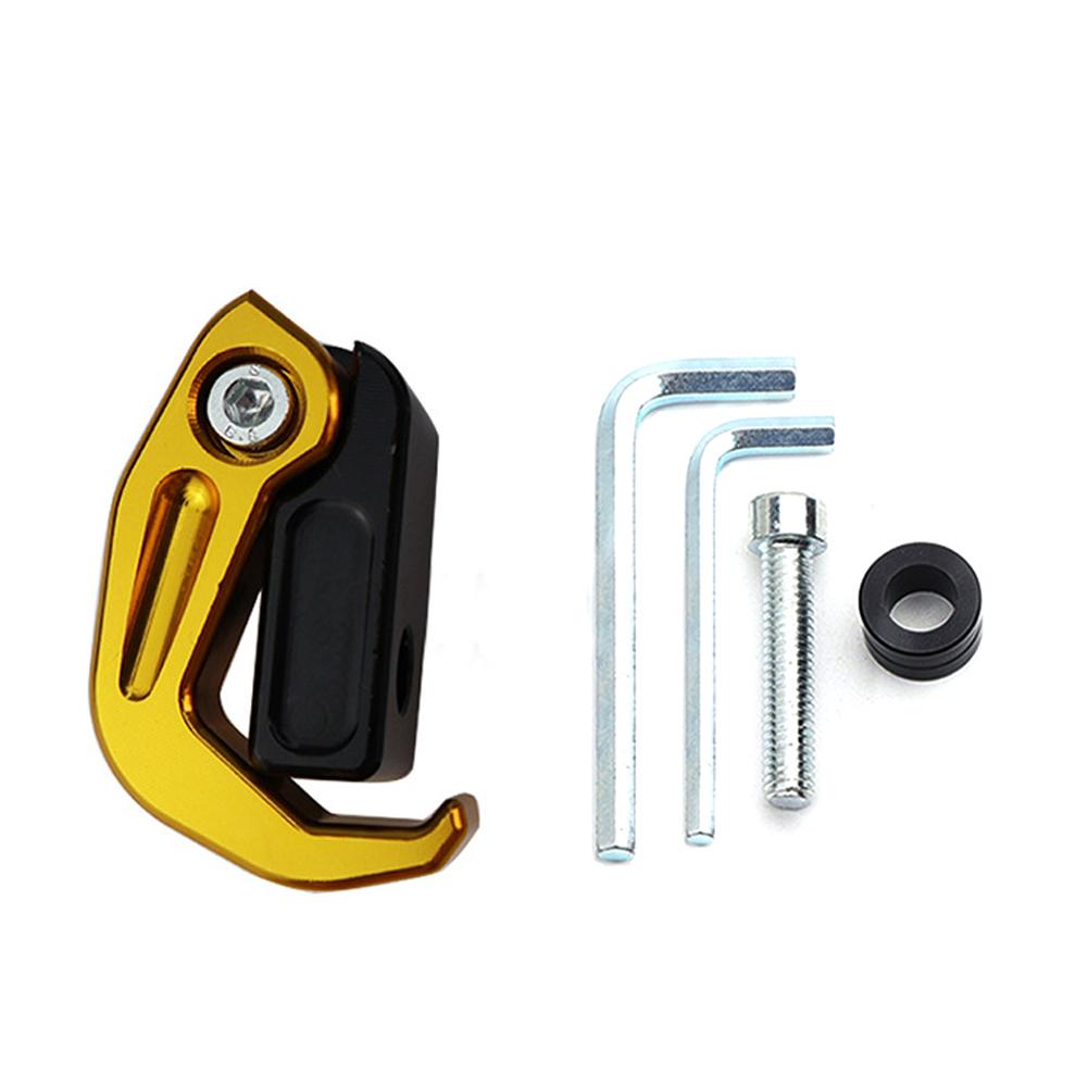 Aluminum Alloy Motorcycle Handlebar Luggage Helmet Hook Mount Foldable Motorbike Scooter Holder Bag Hanger With Screw