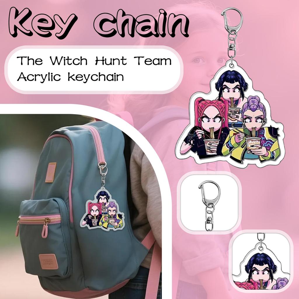 Acrylic Keychain  Student Backpack Pendant Decoration