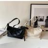 IELGY Retro Sweet Cool Style Fashionable All-Match Black Shoulder Armpit Bag