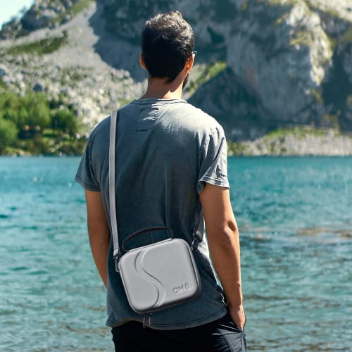STARTRC DJI Osmo Mobile 6 Case, Waterproof and Portable Travel Shoulder Bag for DJI OM6 Gimbal Stabilizer, Shockproof and Portable