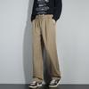 Drawstring drape casual suit pants men's loose and versatile high-end American straight-leg trousers men's small trousers