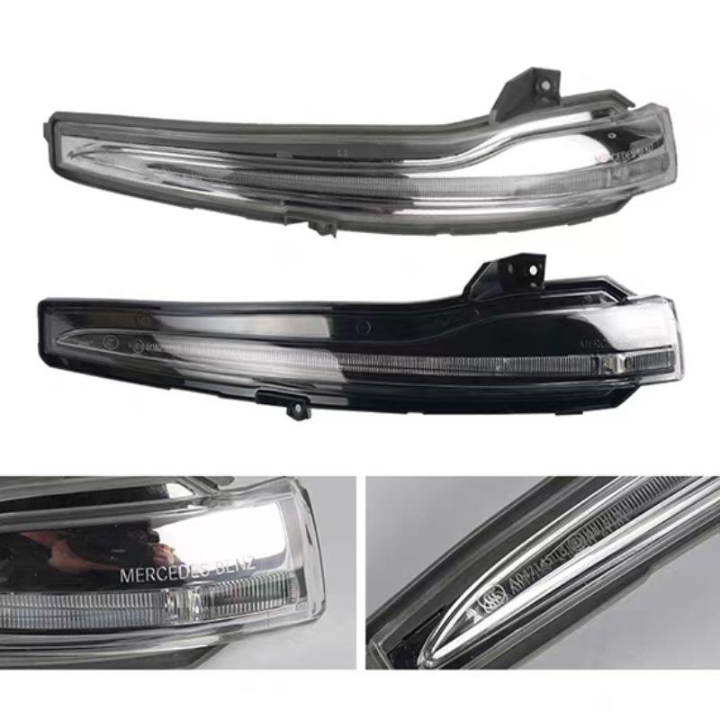 Mercedes-Benz C-E-S-Class GLB GLC EQA EQC EQB CLS Rearview Mirror Cover with Turn Signal