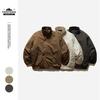 Japanese Retro Stand Collar Cotton Jacket for Men - Winter Outerwear, Loose Fit, MY9011