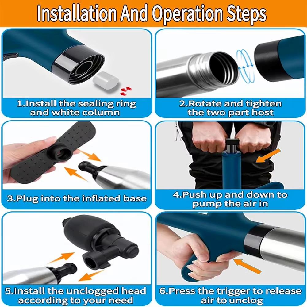 Premium Universal Toilet Plunger: Efficient Clog-Busting Tool