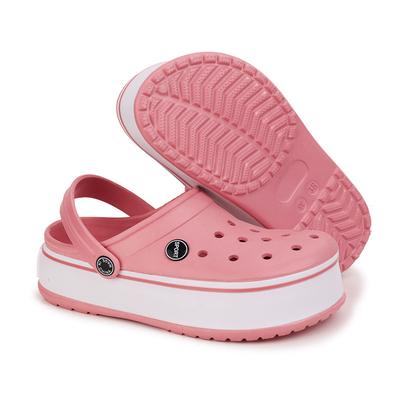 Summer New Hole Shoes Women's Non-slip Breathable Muffin Sole Sandals Outdoor Bag Head Beach Shoes