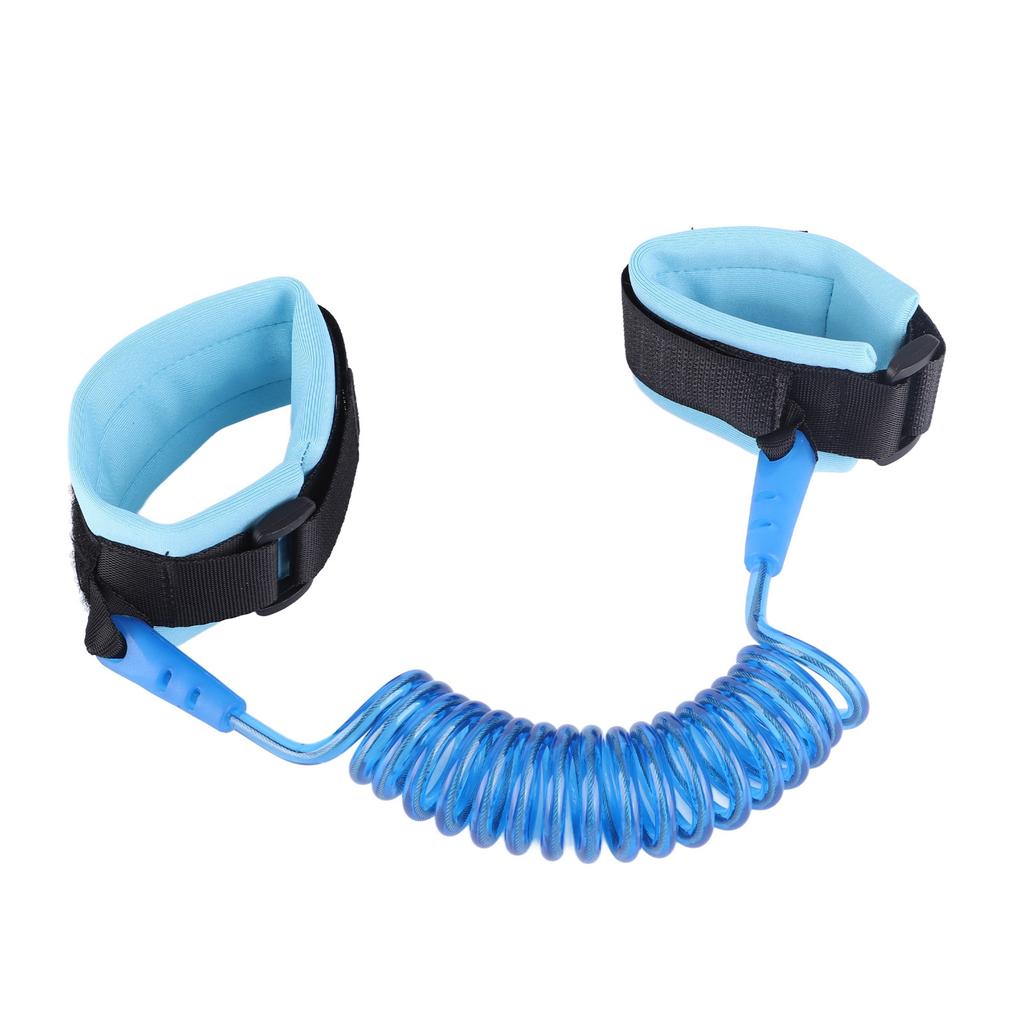 Kids Anti Lost Rope Elastic Adult Children Wristband Link Assurance(Blue)