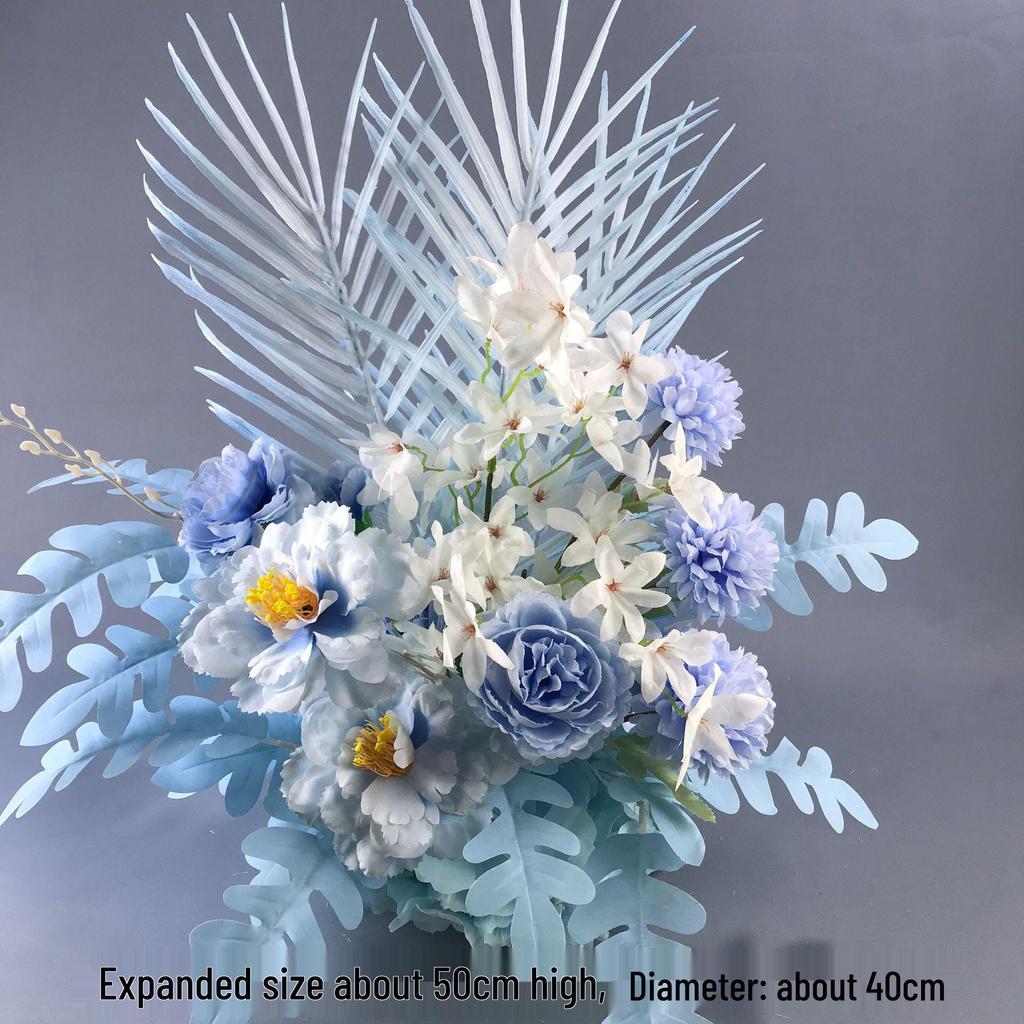 Seidenblumen-Gangdekorationen für Hochzeiten und Verlobungen