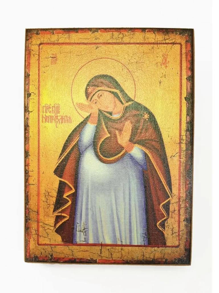 Ikone Prinz Wladimir Dekorative Platte 20x30cm