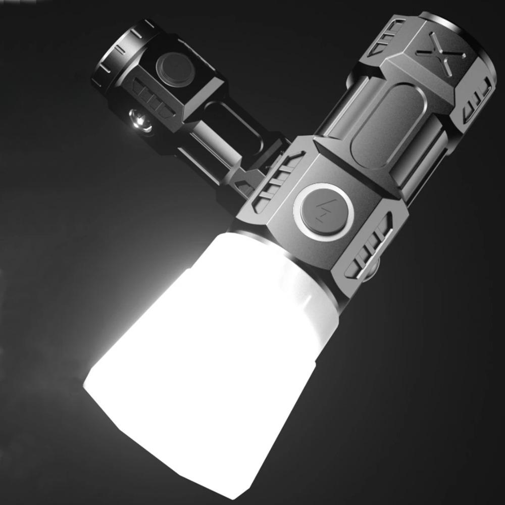 Starke Licht LED Taschenlampe Wiederaufladbar Superhell Notfall Outdoor Arbeitslampe mit Magnetischem Seitenlicht Mini Stiftclip Licht