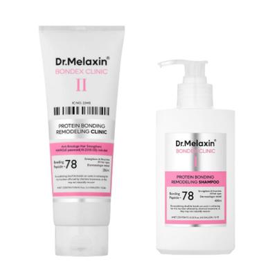 DR. Melaxin Bondex Salon Umbau Haarset Haarschäden Pflege Shampoo & Klinik