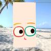 Big Eye Towel Beach Towel Oversized Super Absorbent Soft Swim Beachtowels For Men, Women