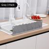 Kitchen Sink Water Barrier, Sink Countertop Suction Cup Waterproof Board, Silicone Water Barrier Strip, Anti-Splash Water Partition