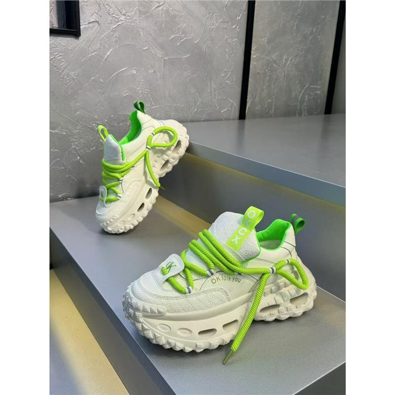 Dad Shoes Autumn and Winter New Platform Tire Sole Sports Shoes Casual Shoes Ok