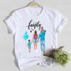 Coffee Happy Time Cute Summer Short Sleeve Casual Tee Top Clothes Fashion Shirt Lady Tshirt Female T Women Graphic T-shirts
