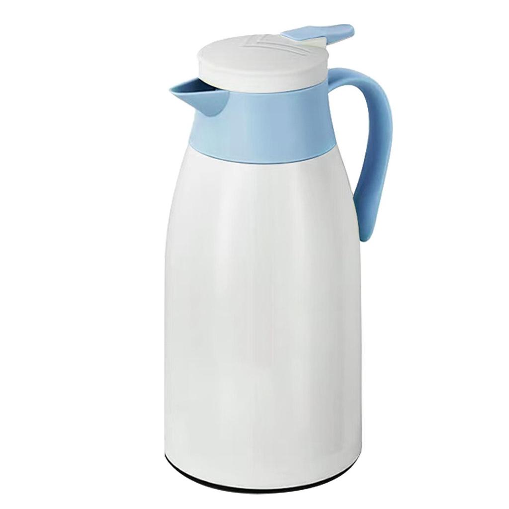 Large Capacity Insulated Glass Liner Thermos: Home, Dorm, Office Hot Water and Tea Pot
