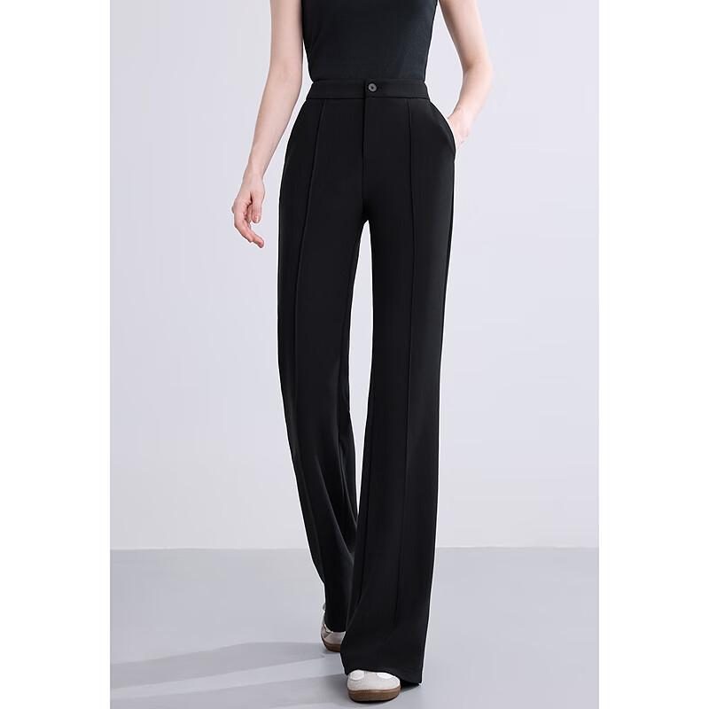 Betu Damen Slim Fit Micro Flare Commuter Hose