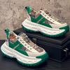 Fashion Trendy Men's Shoes, Thick-soled Dad Shoes, Breathable Height-increasing Sports and Casual Shoes, Men's Embroidered Shoes  B34
