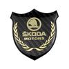 YSAG7 1pc Car Sticker Side Badge for Skoda Yeti Karoq Felicia Roomster Octivia 2 A5 Rapid Kodiaq Superb Fabia 1 Kamiq Exterior Emblem