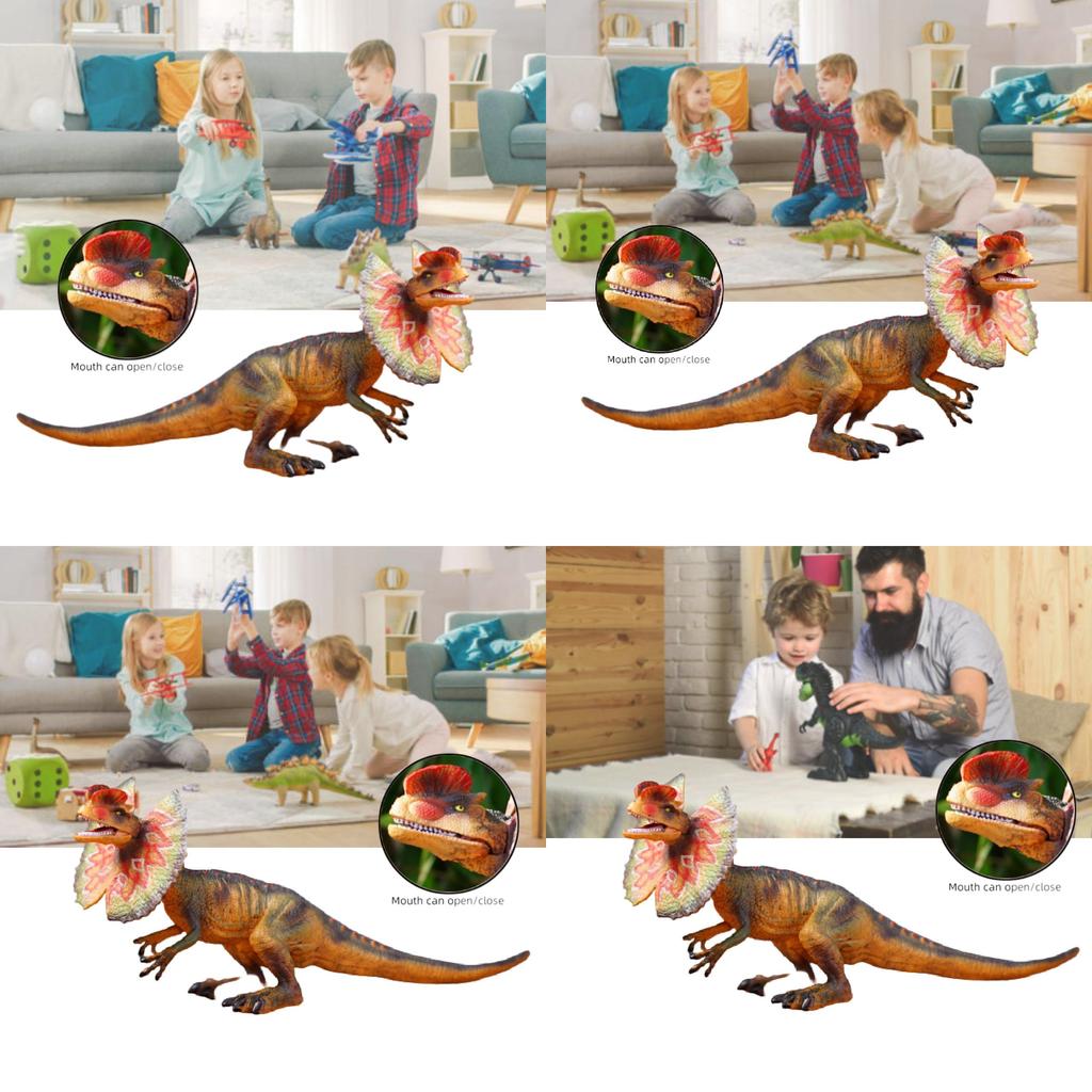 Realistisches Dinosaurier-Modellspielzeug für Kinder Spinosaurus Stegosaurus