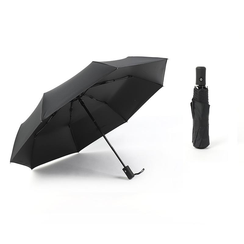 Fully Automatic Business Umbrella, 70% off Foldable, Large Double Umbrella with Ten Ribs, Windproof, Dual-Purpose for Sun and Rain, Suitable for