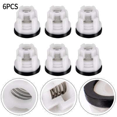 Check Valve 6pcs Car Washing Machine Pressure Pumps Head