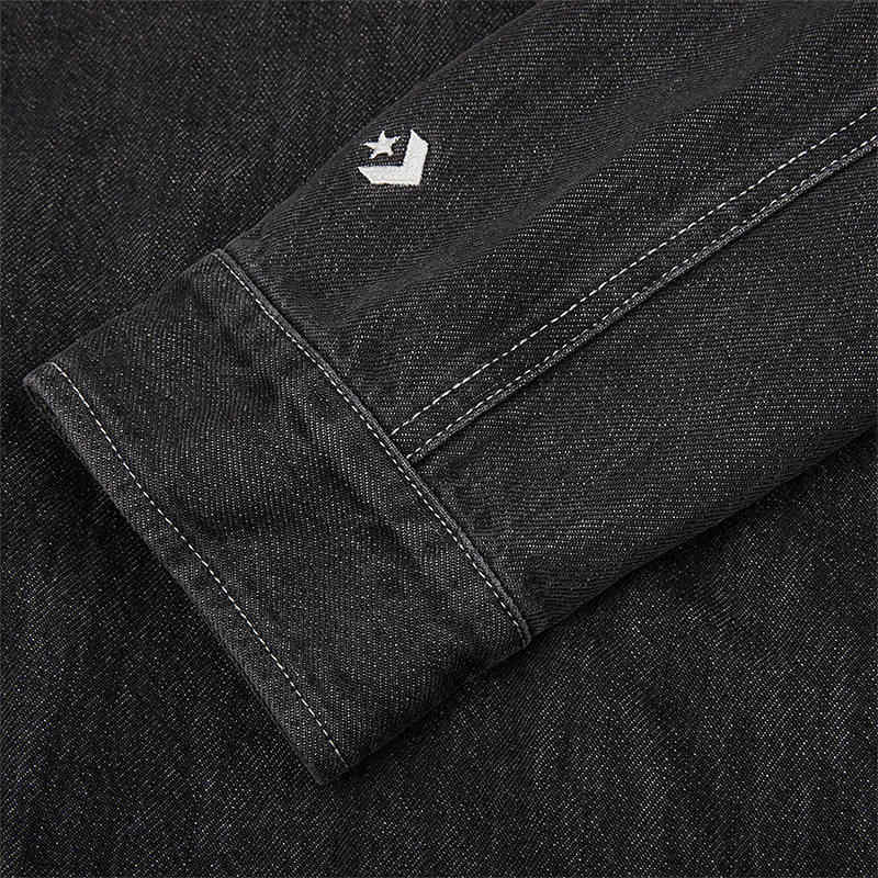 Converse Ceketler & Paltolar Erkek Siyah 10027962-A02
