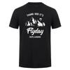 Funny Thank God Its Flyday Retro Paragliding Paraglider T Shirt Unisex Casual Tops Cotton Loose Oversized Tshirts DY