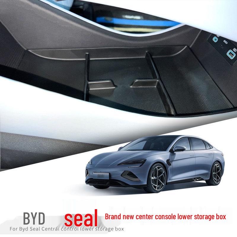BYD Seal EV Center Console Lower Storage Box Accessories (2022-2024)