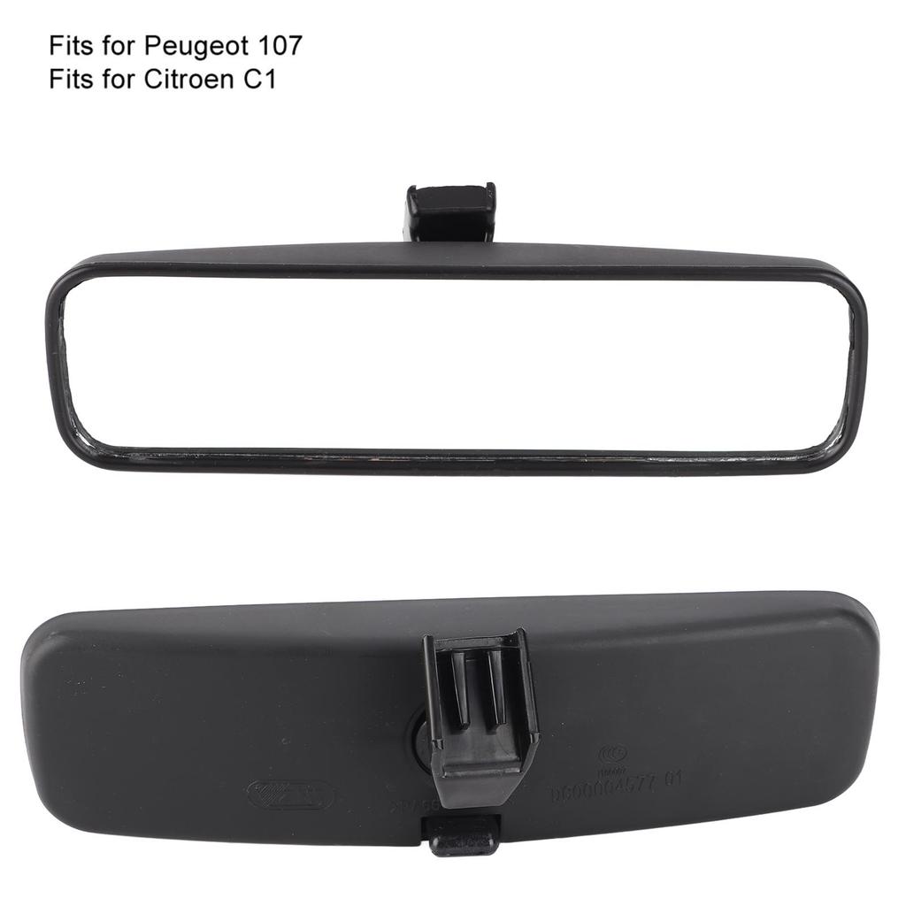 Interior Rear View Mirror ABS and Glass Housing 814842 Fits for 107/206/106 Windscreen Mirror Interior Rear View Mirror Interior Mirrors6